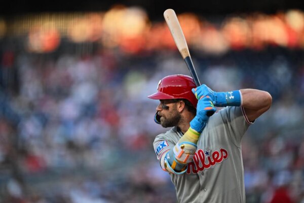 “Obviamente, eles me odeiam” – Bryce Harper compartilha seus sentimentos ao jogar contra seu ex-time em Washington