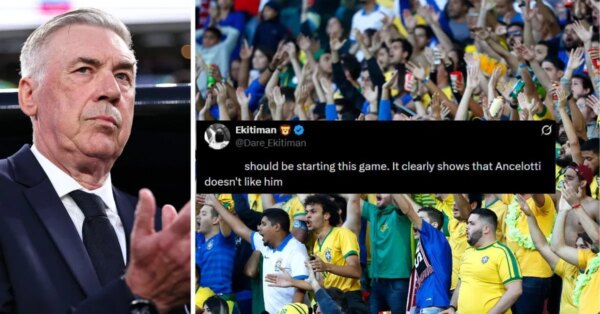 "Me sinto tão mal por ele", "Quem o amaldiçoou?" – Torcedores reagem quando a estrela brasileira fica no banco para o confronto entre a Escócia e a Copa do Mundo da FIFA