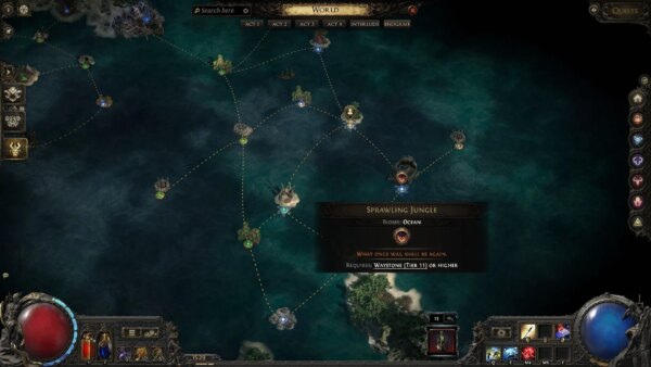 Todos os rumores da ilha no Path of Exile 2 (guia de mapeamento da expedição)