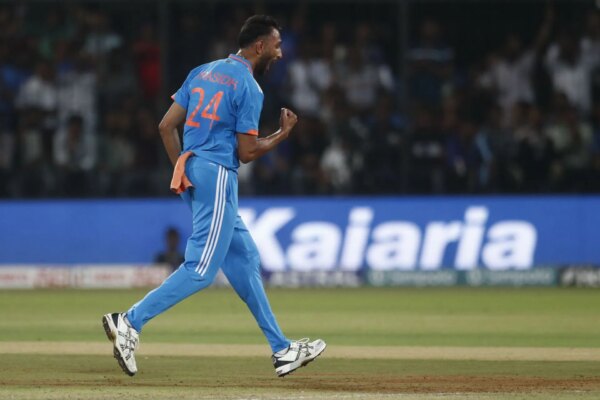 Prasidh Krishna remove Hashmatullah Shahidi em 102 para encerrar o primeiro lance de 5 postigos em IND vs AFG 2026 3º ODI [Watch]