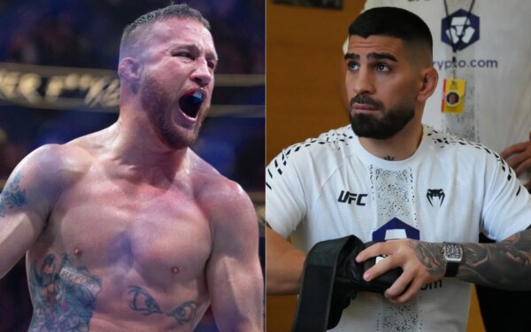 “Não tenho medo dele” – Justin Gaethje suspeita que Ilia Topuria possa sofrer um declínio semelhante ao de Tony Ferguson