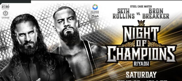Estrela da WWE retorna, ex-campeão traído – 4 finalizações no Steel Cage Match entre Bron Breakker e Seth Rollins no Night of Champions