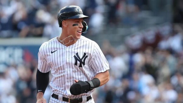 A camisa de estreia de Aaron Judge deverá arrecadar entre US$ 3 milhões e US$ 5 milhões em leilão
