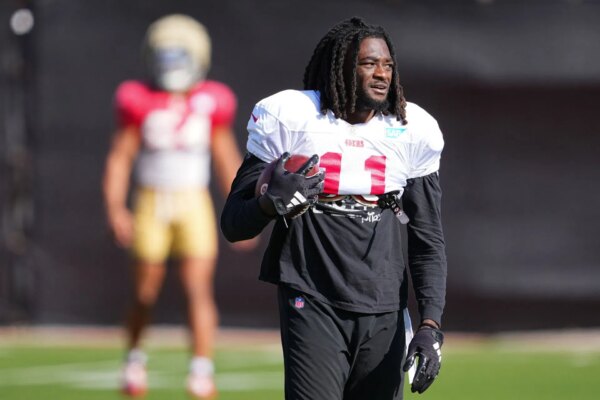 “Isso não é trollagem, é doença mental”: os fãs da NFL reagem quando Brandon Aiyuk promove ingressos para o Commanders enquanto está no elenco do 49ers