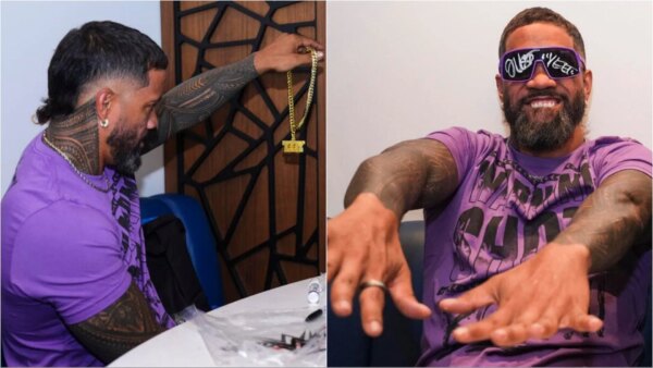 Jey Uso quebra personagem para fazer gesto comovente no show da WWE
