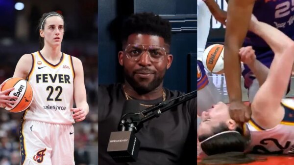 ‘Tire sua bunda do chão’: Emmanuel Acho chama a atenção para a suavidade de Caitlin Clark depois que Alyssa Thomas dá um soco na garganta da estrela do Fever