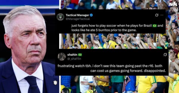 “Parece que ele comeu 5 burritos antes do jogo”, “Elo fraco”