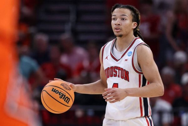 Kingston Flemings selecionado pelo Atlanta Hawks com a 8ª escolha no Draft da NBA de 2026