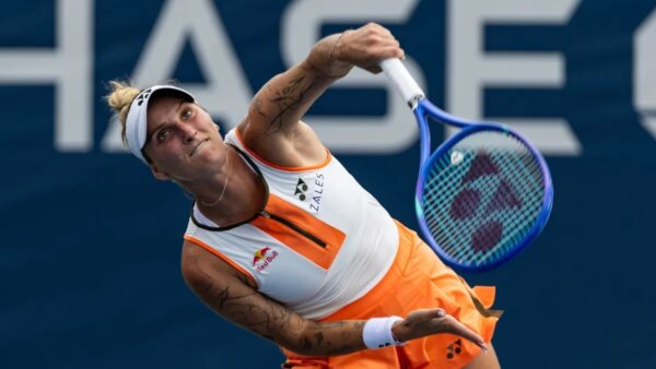 Marketa Vondrousova suspensa 4 anos por recusar teste antidoping