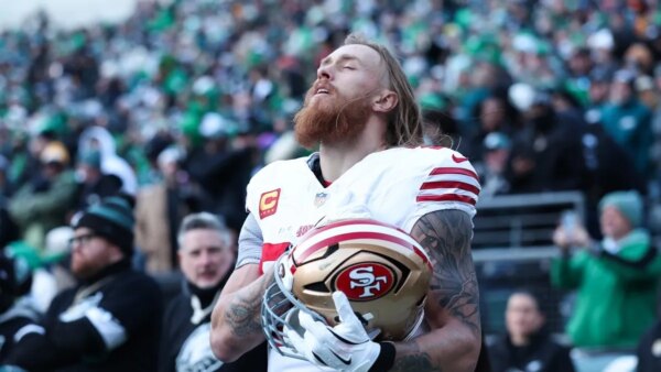 George Kittle, do 49ers: Copa do Mundo mostra que a NFL pode jogar na grama