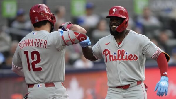 Phillies OF Adolis Garcia (lat) perderá o resto da temporada