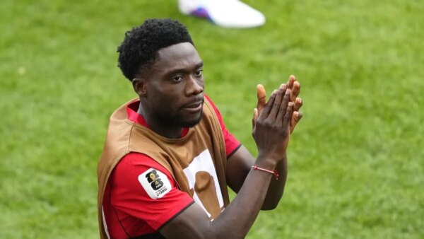 Técnico do Canadá: Alphonso Davies disponível para a próxima partida