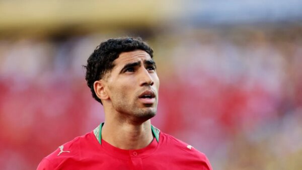 Capitão do Marrocos, Achraf Hakimi, será julgado por estupro na França