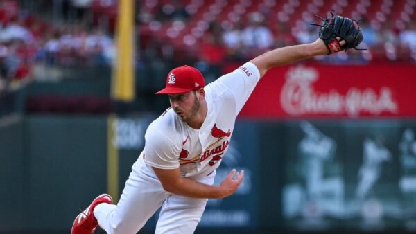 Cardinals derrotam Padres por causa do início estelar de Andre Pallante