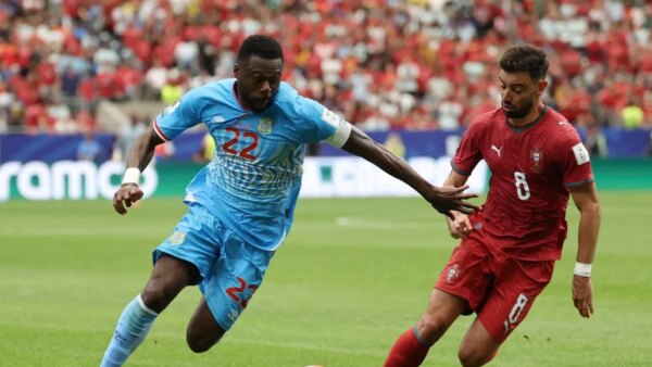 RD Congo marca primeiro gol na Copa do Mundo e empate surpresa contra Portugal