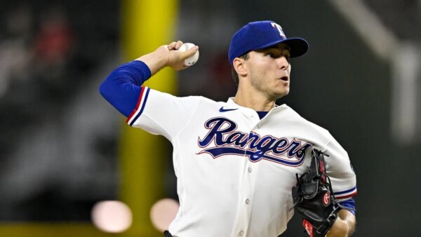 Rangers colocam RHP Jack Leiter (tornozelo) em IL de 15 dias