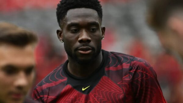 Alphonso Davies, do Canadá, deve estrear na Copa do Mundo de 2026 contra a Suíça