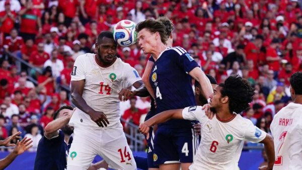 O gol madrugador de Ismael Saibar foi suficiente para o Marrocos derrotar a Escócia
