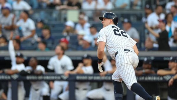 Reds pedem a Andrew Abbott para desacelerar o aumento dos Yankees, Ben Rice