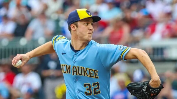Braves vence Brewers, ás Jacob Misiorowski