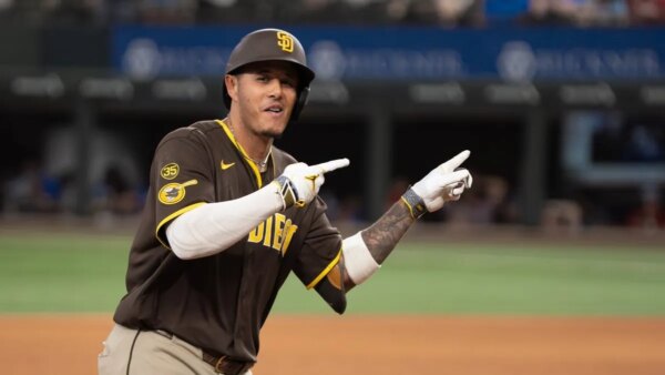 O home run de Manny Machado na 10ª entrada levanta Padres sobre Rangers