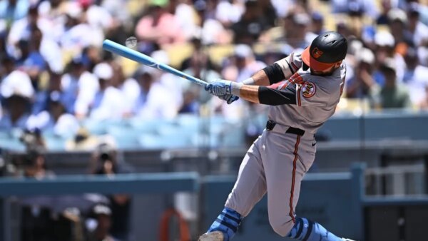 Dodgers sofrem rara derrapagem em 2 jogos enquanto Orioles rola