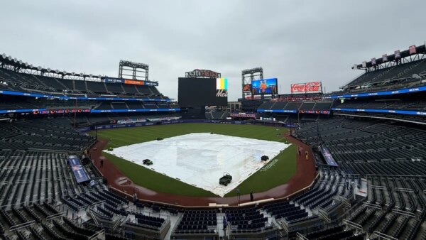 Cubs-Mets choveu; dividir doubleheader quarta-feira
