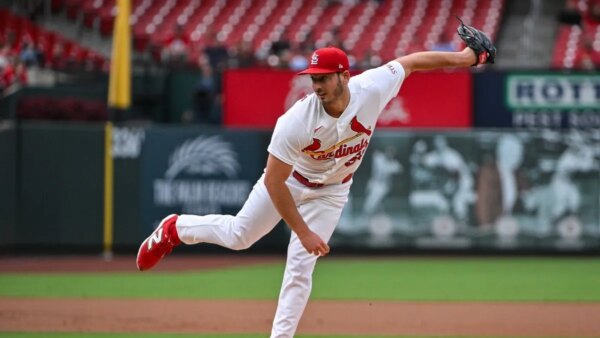 A forte saída de Andre Pallante leva Cardinals a Diamondbacks