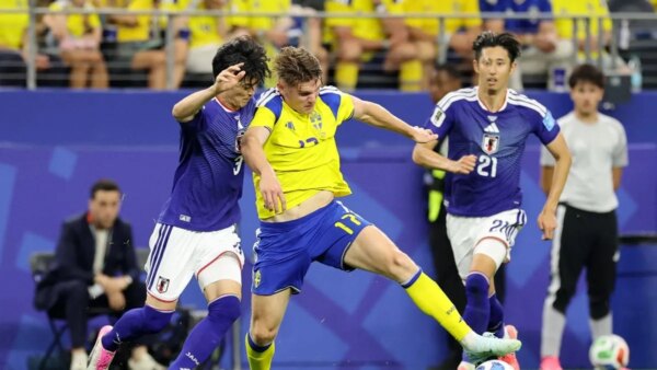Japão, graças a defesas tardias, empata com a Suécia e termina em segundo lugar no Grupo F