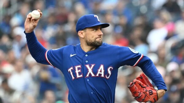 Nathan Eovaldi, do Rangers, derrota Jays por 7 entradas na vitória