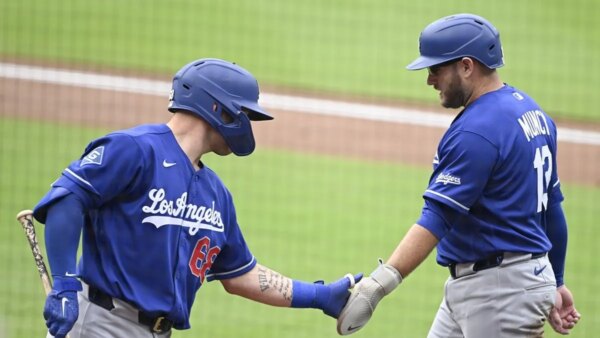Dodgers marcam 9 corridas na 6ª entrada para ultrapassar Padres