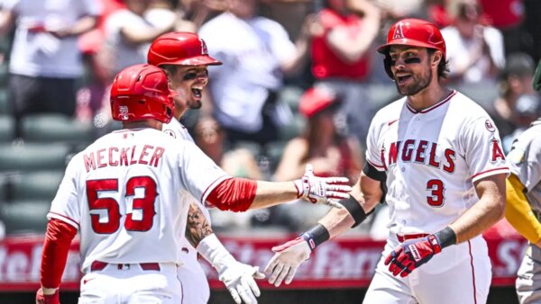 O primeiro grand slam da carreira de Josh Lowe empurra os Angels para além do A’s