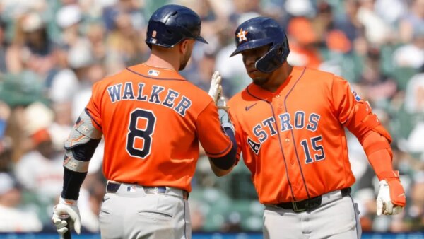 Astros marcam 4 em 10º, afastam os Tigres e vencem a série
