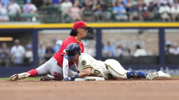 O home run de Joey Ortiz na 8ª entrada levanta Brewers sobre Reds