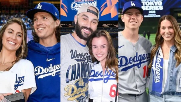 As esposas de Tyler Glasnow, Will Smith e Tanner Scott mostram glamour em roupas coordenadas na celebração do chá de bebê da família Dodgers