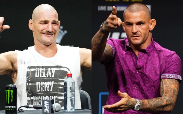 “É muito fácil” – Sean Strickland oferece uma solução contundente depois que Dustin Poirier fala sobre sua luta contra o álcool
