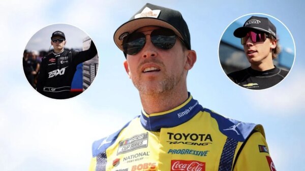 A confissão viral de Denny Hamlin ao acidentalmente alimentar o drama pós-corrida de Corey Heim-Carson Hocevar em San Diego: “Desculpe, compartilhei seu número”