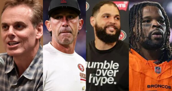 “Velho, caro e frágil”: o analista da NFL Colin Cowherd fala sobre a estratégia de elenco do 49ers de Kyle Shanahan após a contratação de Mike Evans e Dre Greenlaw