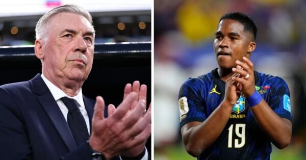 Endrick deixa claro seus sentimentos sobre jogar sob o comando de Ancelotti depois de perder a escalação titular do Brasil nos dois primeiros jogos da Copa do Mundo da FIFA