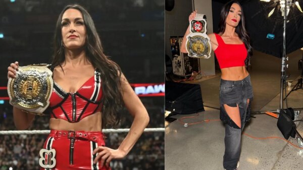 Brie Bella se reúne com estrela da WWE de 44 anos