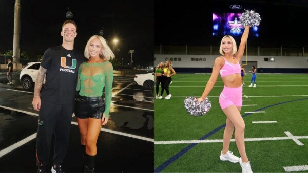 A irmã de Carson Beck, Kylie, escreve uma mensagem sincera depois de realizar o sonho de sua vida com a torcida do Miami Dolphins