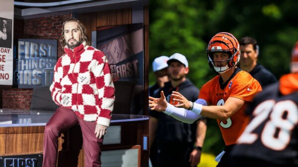“Estou surpreso com a quantidade de atenção que eles recebem”: Nick Wright não mede as palavras ao chamar os Bengals após a principal comparação de Joe Burrow com a LSU de 2019