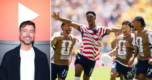 “Se os EUA vencerem” – Mr Beast faz uma grande afirmação depois que a USMNT inicia a Copa do Mundo da FIFA com vitórias consecutivas