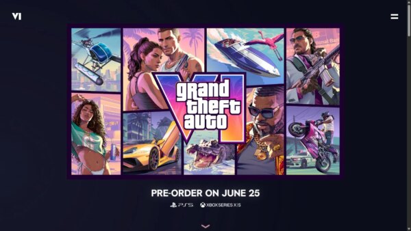 Atualizações do site e logotipo da Rockstar Games antes das pré-encomendas do GTA 6