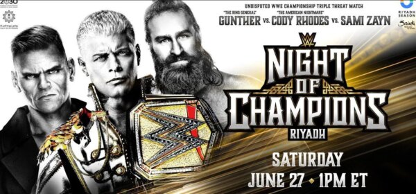4 finalizações para Sami Zayn x Gunther x Cody Rhodes pelo Undisputed WWE Championship no Night of Champions