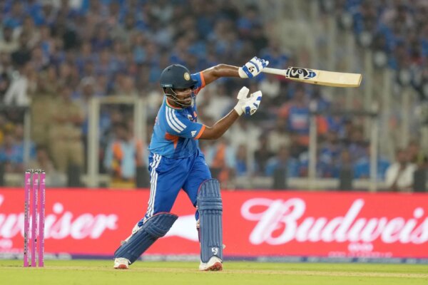 Jai Moondra derruba Sanju Samson com sua primeira bola no críquete internacional em IRE vs IND 1º T20I [Watch]