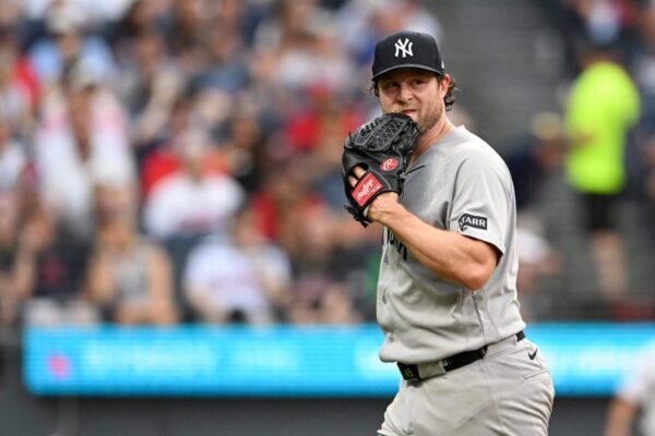 Yankees atrasam o início de um dia de Gerrit Cole em uma jogada incomum