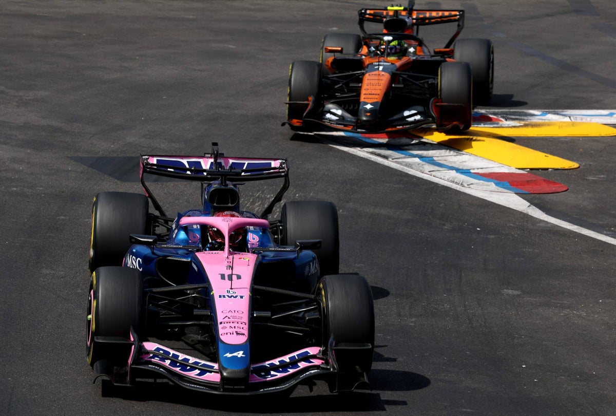 McLaren recorre contra penalidades de Pierre Gasly no GP de Mônaco sendo rescindidas
