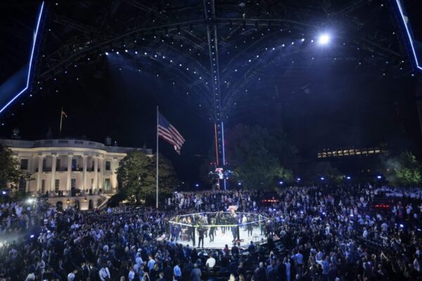 UFC estima total de espectadores do Freedom 250 em 34 milhões com base em novos dados internacionais