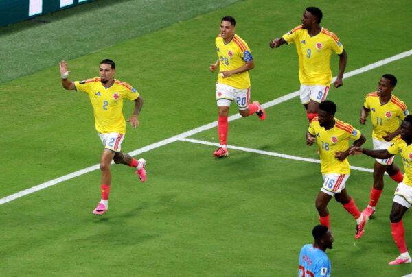 A Colômbia venceu a RD Congo na Copa do Mundo e selou a fase de mata-mata – será que conseguirá liderar o Grupo K à frente de Portugal?